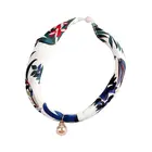 2019 Custom design diamond ribbon neckerchief fashionable neck scarf