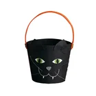 3mm Thickness Christmas Gift Felt Tote Bag, Handmade Halloween felt bag