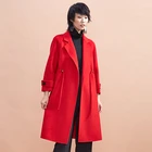 Best Quality Double Face Cashmere Wool Women Winter Coat