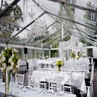 Large aluminum frame clear roof event marquee tent for sale in Guangzhou