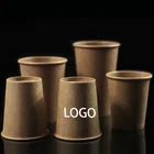 Yiwu craft paper custom coffee paper cup with logo printed