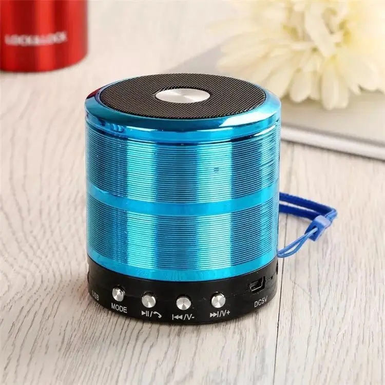 WS-887 Wireless Bluetooth Speaker Plug-in Card Mini Portable Player Speaker Phone Radio Bluetooth Audio Bass High Quality Sound - ANKUX.COM