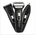 3in1Multifunctional electric shaver Hair clipper nose trimmer USB charging men's razor