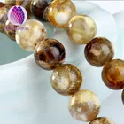 wholesale 8mm natural agate gemstone beads for handmaking bracelets