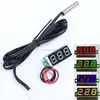 Mini LED Display Digital Thermometer Probe 0.1 Celsius Precision Sensor Module NTC Metal Waterproof Temperature Sensor
