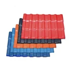 Double roman villa building material asa synthetic resin Spanish pvc roofing tile