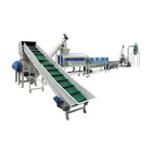 factory price flakes scrap washing plant small scale PET recycling machine
