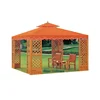 Cheap Wooden gazebo Leisure square wood house for sale