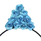 Flower Shape Scrunchies Hair Band In Bulk Pack Sell