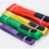 Polyester flat nylon webbing sling for lifting 30 ton*8 m with safety 6:1
