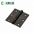 Modern folding metal hardware accessories furniture steel/ iron radius metal round corner spring door hinge