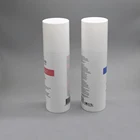 New Design Empty Round White Cosmetic Airless Pump Bottle for Skin Care