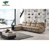New Design Leather Sofa Cheap Corner Extensible Sofa