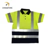 ANSI 107 Class 2 Fluorescent Yellow high visibility Safety Reflective Vest