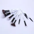10pcs Private Label Makeup Brushes With Marble Color Handle