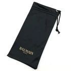 Black Microfiber Bag Pouch For Sunglasses