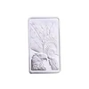 Hot sale high quality custom 1oz silver bar .999 silver bullion