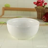6" 7.2" 8.5" ivory white salad bowls a large salad ceramic round porcelain wholesale cheap reusable cereal soup restaurant bowl