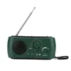 3LED solar dynamo radio with LED torch and cell phone charger