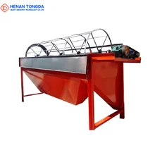 Stainless Steel Large Capacity Compost Fertilizer Rotary Sieve Screen