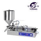 Machine Manufacturing Machinery Best Selling Manufacture Product Small Scale Industries Semi Automatic Cosmetic Cream Lotion Toothpaste Liquid Filling Machine