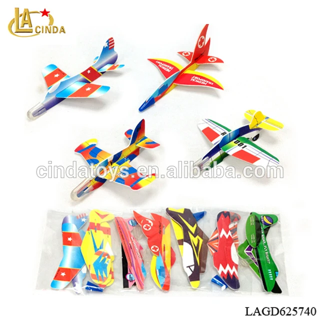 cheap customized gifts, 3d puzzle mini foam diy plane model kids