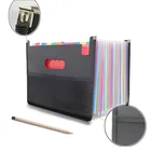 24 Pocket Expanding File Folder A4/Letter Size Expandable Document Organizer for Paperwork Tax Bill or Receipt