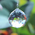 Glass ball for chandelier faceted ball hanging ball