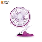 4 Inch Plastic Oscillating Battery Clip Fan DC USB Fan