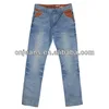 GZY washed blue jeans stocks wholesale cotton men 2013 fashion denim jeans