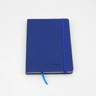 Wholesale hot office supplier beautiful diary book elastic book cover pu leather book cover