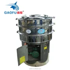 Silica Balls Self Cleaning Stainless Steel Mesh Sieve Vibrating Sifter Machine For Pharmacy