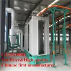factory pretreatment powder coating booth/powder coating spray production line/powder coating equipment