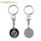 Quick delivery cheap custom shopping cart trolley token coin