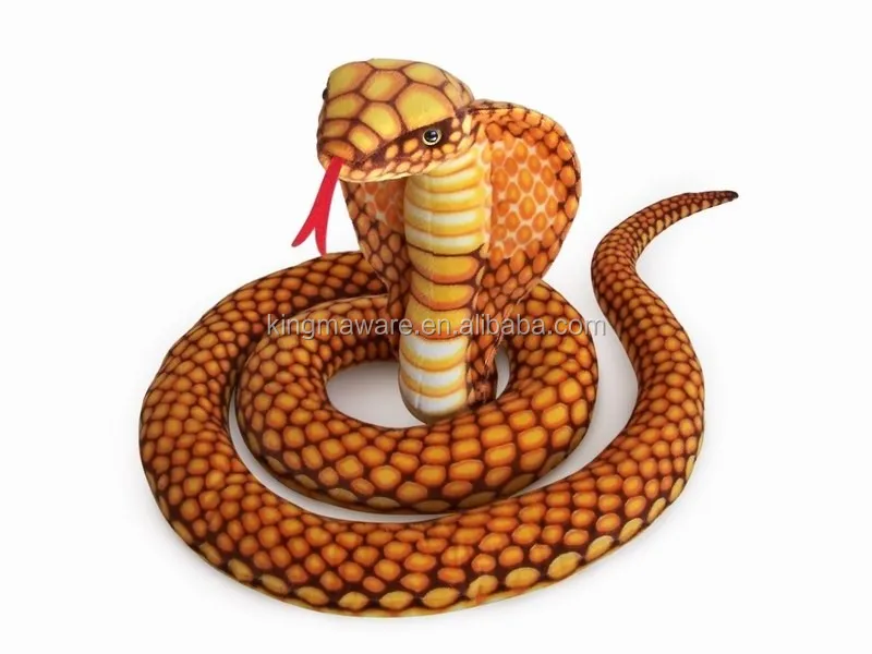 real stuffed cobra