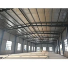 light metal building construction gable frame prefabricated industrial steel structure warehouse