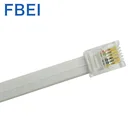 RJ11 6Pin telephone cord 6P6C telephone cords RJ11 telephone flat cable
