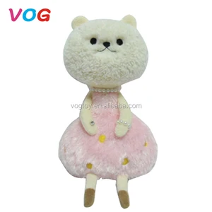 kids gift doll animal, custom design plush sheep toy for girls