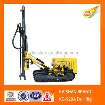 KaiShan KG920A Crawler rig/manual drilling equipment, View manual drilling equipment, KaiShan Produc