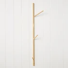 Brass Coat Stand Ins Popular Brass Tree Shape Design Black Clothes Rack With 3 Hooks Clothes Tree Hat And Coat Stand