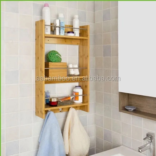 Bamboo Wall Shelf2
