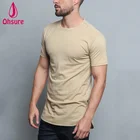 Bamboo American apparel man t shirt blank wholesale organic gym clothing