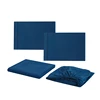 100% Polyester Microfiber Plain Dyed Bed Sheet Set Bedding Set