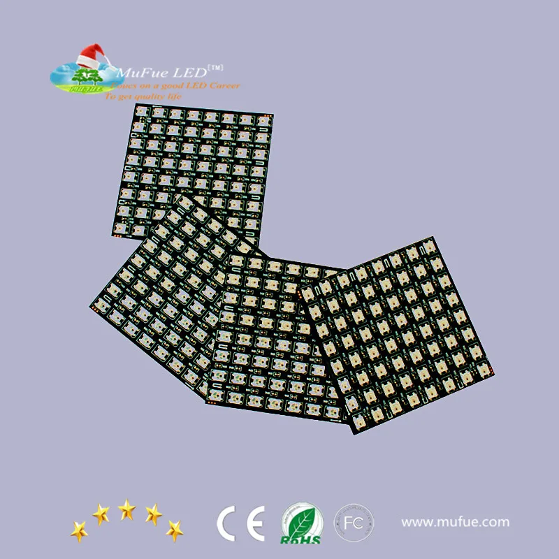 addressable ws2812 SK6812 pixel panel 8x8 marqueen led halo kits display screen-1.jpg
