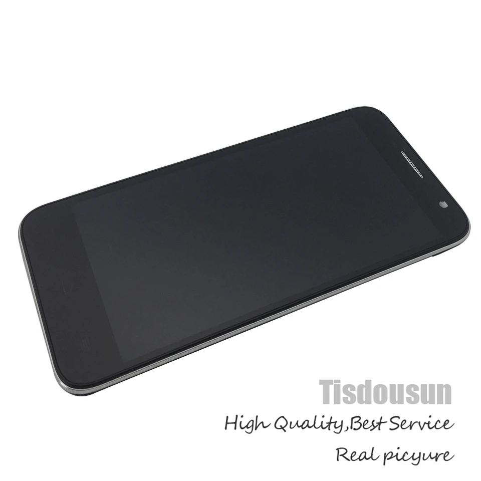 Alcatel ot6016 LCD Display With Frame black (3)