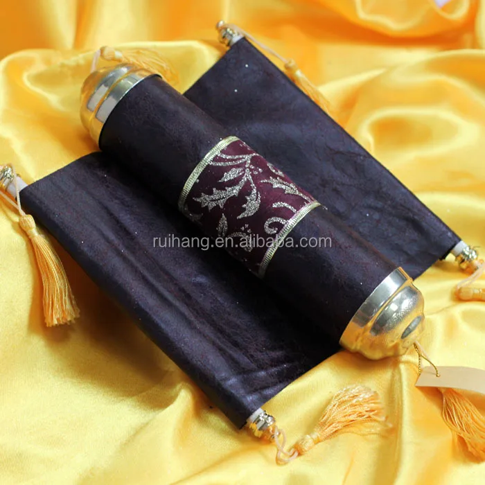 rolling wedding card design