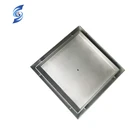 stainless steel tile insert linear floor shower drain