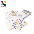 Full Color Printing Customized Kids Early Learning Educational Flash Cards Printing