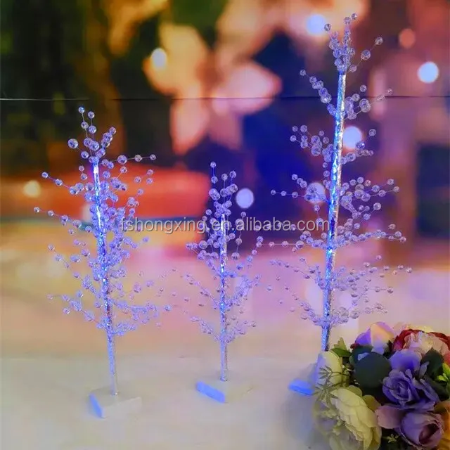 wedding decoration crystal trees for decoration .