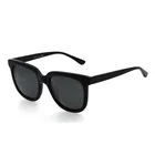 Well-groomed face acetate 50% OFF square lens sunglasses sun glasses for women